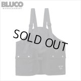 【20％OFF】【送料無料】BLUCO ブルコ ブリックナイロン ユーティリティーベスト BLACK