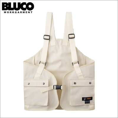 画像1: 【送料無料】BLUCO ブルコ ブリックナイロン ユーティリティーベスト IVORY