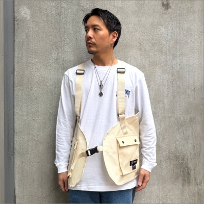 画像2: 【送料無料】BLUCO ブルコ ブリックナイロン ユーティリティーベスト IVORY