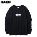 BLUCO ブルコ ドライコットン Tシャツ L/S -Artwork by JACK-O’ ART WORKS- BLACK
