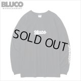 BLUCO ブルコ ドライコットン Tシャツ L/S -Artwork by JACK-O’ ART WORKS- BLACK