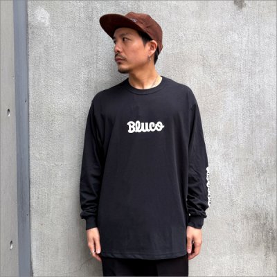 画像2: BLUCO ブルコ ドライコットン Tシャツ L/S -Artwork by JACK-O’ ART WORKS- BLACK