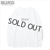 BLUCO ブルコ ドライコットン Tシャツ L/S -Artwork by JACK-O’ ART WORKS- WHITE