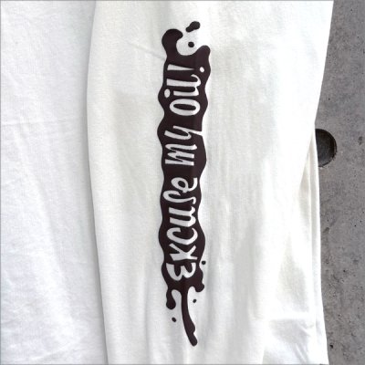 画像4: BLUCO ブルコ ドライコットン Tシャツ L/S -Artwork by JACK-O’ ART WORKS- WHITE