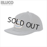 BLUCO ブルコ 6-PANELキャンバスキャップ -OVAL- BLACK