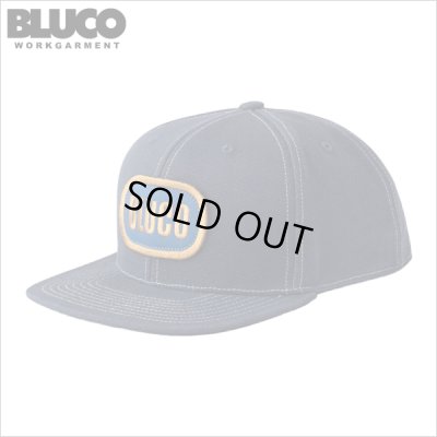 画像1: BLUCO ブルコ 6-PANELキャンバスキャップ -OVAL- NAVY