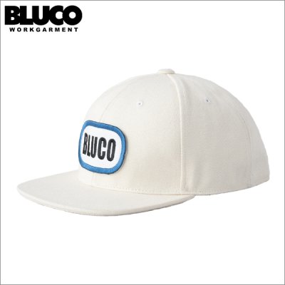 画像1: BLUCO ブルコ 6-PANELキャンバスキャップ -OVAL- IVORY