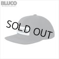 BLUCO ブルコ 6-PANELキャンバスキャップ -NOVEL- BLACK
