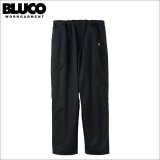 【送料無料】BLUCO ブルコ レギュラー加工 イージーワークパンツ BLACK