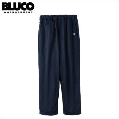 画像1: 【送料無料】BLUCO ブルコ レギュラー加工 イージーワークパンツ NAVY
