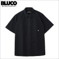 【送料無料】BLUCO ブルコ スタンダードワークシャツ S/S -Solid- BLACK