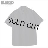 【送料無料】BLUCO ブルコ スタンダードワークシャツ S/S -Solid- BLACK