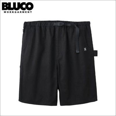 画像1: 【送料無料】BLUCO ブルコ ライトキャンバス ペインターショーツ BLACK