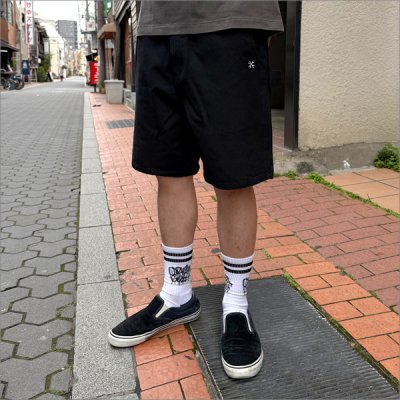 画像2: 【送料無料】BLUCO ブルコ ライトキャンバス ペインターショーツ BLACK