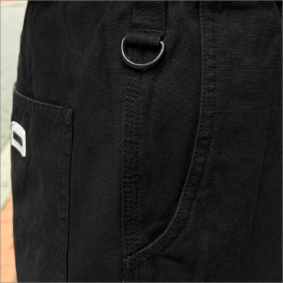 画像4: 【送料無料】BLUCO ブルコ ライトキャンバス ペインターショーツ BLACK