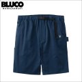 【送料無料】BLUCO ブルコ ライトキャンバス ペインターショーツ NAVY