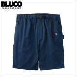 【送料無料】BLUCO ブルコ ライトキャンバス ペインターショーツ NAVY