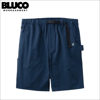 画像1: 【送料無料】BLUCO ブルコ ライトキャンバス ペインターショーツ NAVY