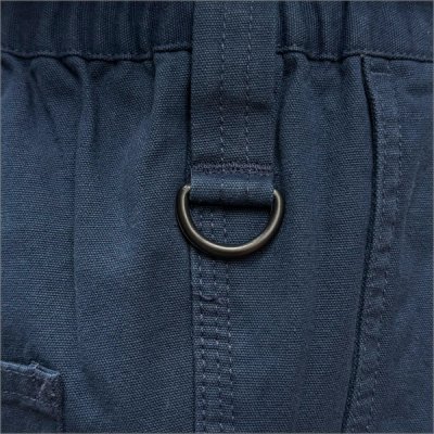 画像4: 【送料無料】BLUCO ブルコ ライトキャンバス ペインターショーツ NAVY