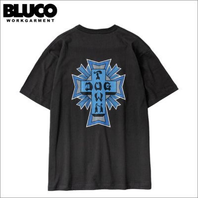 画像1: BLUCO×DOGTOWN ポケットTシャツ -LOGO- BLACK