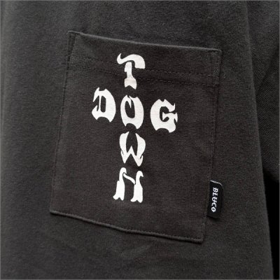 画像3: BLUCO×DOGTOWN ポケットTシャツ -LOGO- BLACK