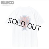 BLUCO×DOGTOWN ポケットTシャツ -LOGO- WHITE