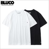 BLUCO ブルコ 2-PACK ポケットTシャツ BLACK/WHITE
