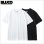 画像1: BLUCO ブルコ 2-PACK ポケットTシャツ BLACK/WHITE (1)