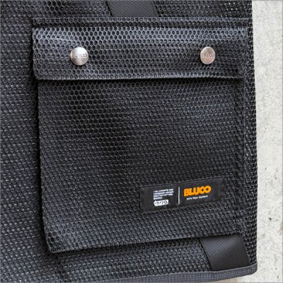 画像4: 【送料無料】BLUCO ブルコ ユーティリティーメッシュベスト BLACK
