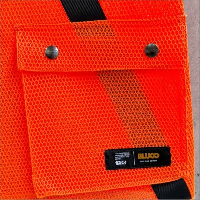 画像4: 【送料無料】BLUCO ブルコ ユーティリティーメッシュベスト ORANGE