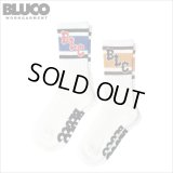 BLUCO ブルコ 2-PACK ソックス -BLC- WHITE/BLUE・WHITE/YELLOW 