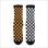 画像2: BLUCO ブルコ 2-PACK ソックス -CHECKER- WHITE/BLACK・MUSTARD/BLACK (2)