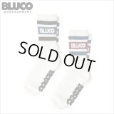 BLUCO ブルコ 2-PACK ソックス -LINE- WHITE/NAVY・WHITE/BURGUNDY