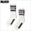 画像1: BLUCO ブルコ 2-PACK ソックス -LINE- WHITE/NAVY・WHITE/BURGUNDY (1)