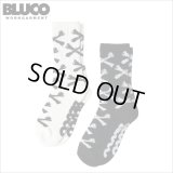 BLUCO ブルコ 2-PACK ソックス -BONE- BLACK・WHITE