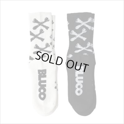画像3: BLUCO ブルコ 2-PACK ソックス -BONE- BLACK・WHITE