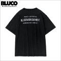 BLUCO ブルコ ピグメントポケットTシャツ BLACK