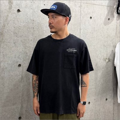 画像3: BLUCO ブルコ ピグメントポケットTシャツ BLACK