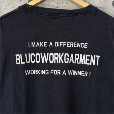 画像4: BLUCO ブルコ ピグメントポケットTシャツ BLACK