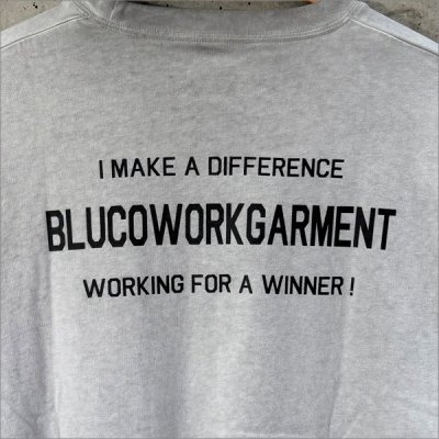 画像4: BLUCO ブルコ ピグメントポケットTシャツ GRAY