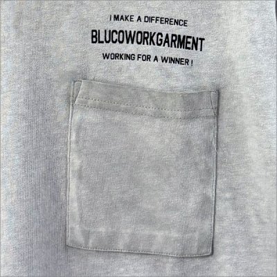 画像5: BLUCO ブルコ ピグメントポケットTシャツ GRAY