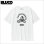画像1: BLUCO×FELIX プリントTシャツ World Wide WHITE (1)