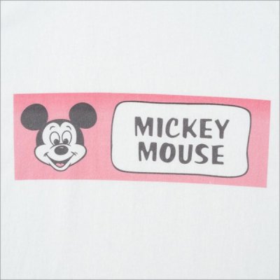 画像4: BLUCO×DISNEY プリントTシャツ MICKEY MOUSE WHITE