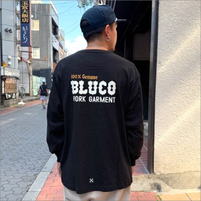 画像3: BLUCO ブルコ ポケット L/S TEE -BOLT- BLACK