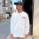 画像2: BLUCO ブルコ ポケット L/S TEE -BOLT- WHITE (2)