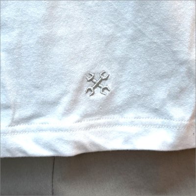 画像5: BLUCO ブルコ ポケット L/S TEE -BOLT- WHITE