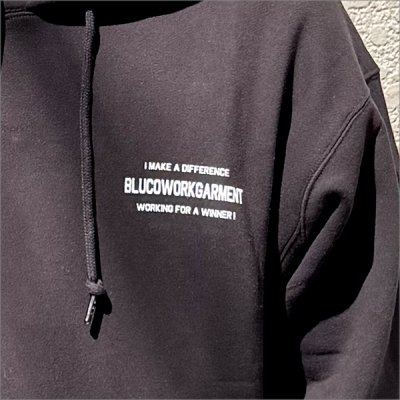 画像4: 【送料無料】BLUCO ブルコ スウェットフーディー -TICKET- BLACK