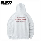 【送料無料】BLUCO ブルコ スウェットフーディー -TICKET- ASH