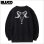 画像1: 【送料無料】スウェットシャツ -BONES- BLACK (1)