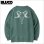 画像1: 【送料無料】スウェットシャツ -BONES- GREEN (1)